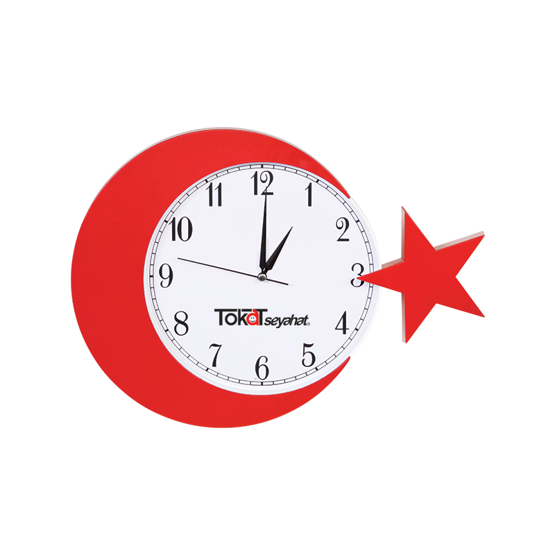 134-1 Boş Duvar Saati - Promosyon Saatler Promosyon Ürünü