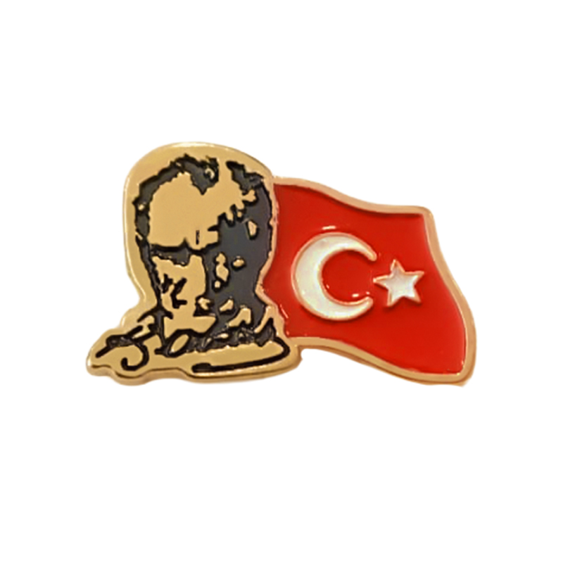R14 K.atatürk Rozet - Rozetler Promosyon Ürünü
