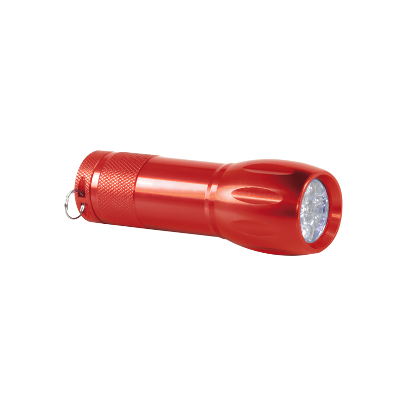 1206 Kırmızı 9 Led – El Feneri - Sadıç Promosyon