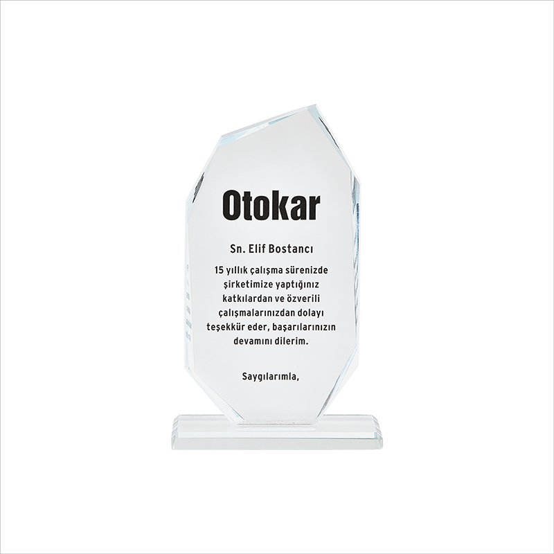 Toptan Promosyon 2104 Kristal Kristal Plaket Modelleri
