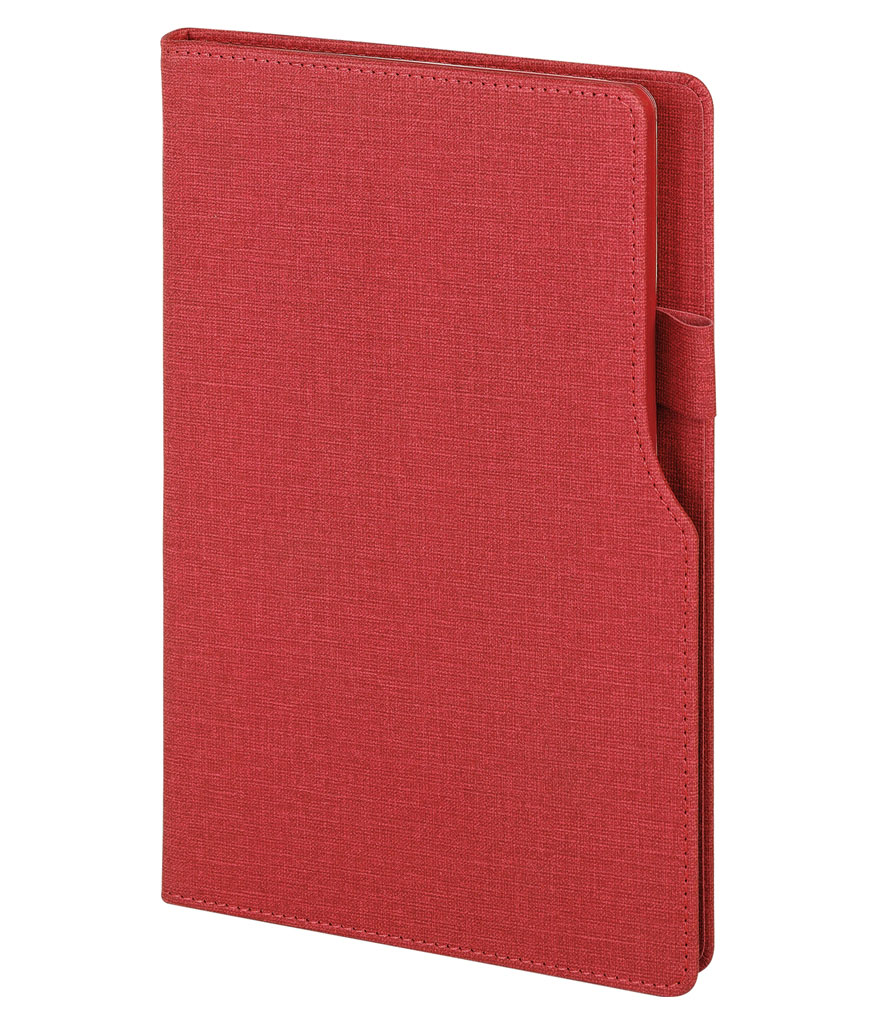 2320 Kırmızı 15 x 21 Termo Deri̇ Defter (Ivory Kağıt) - Sadıç Promosyon