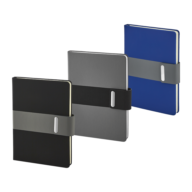 Ucuz Toptan Promosyon 2426 Lacivert 15 x 21 Termo Deri Defter Modeli - 3