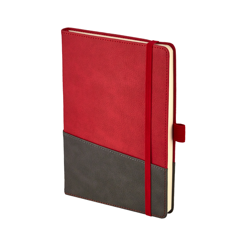 2427 Kırmızı 15 x 21 Termo Deri̇ Defter - Sadıç Promosyon