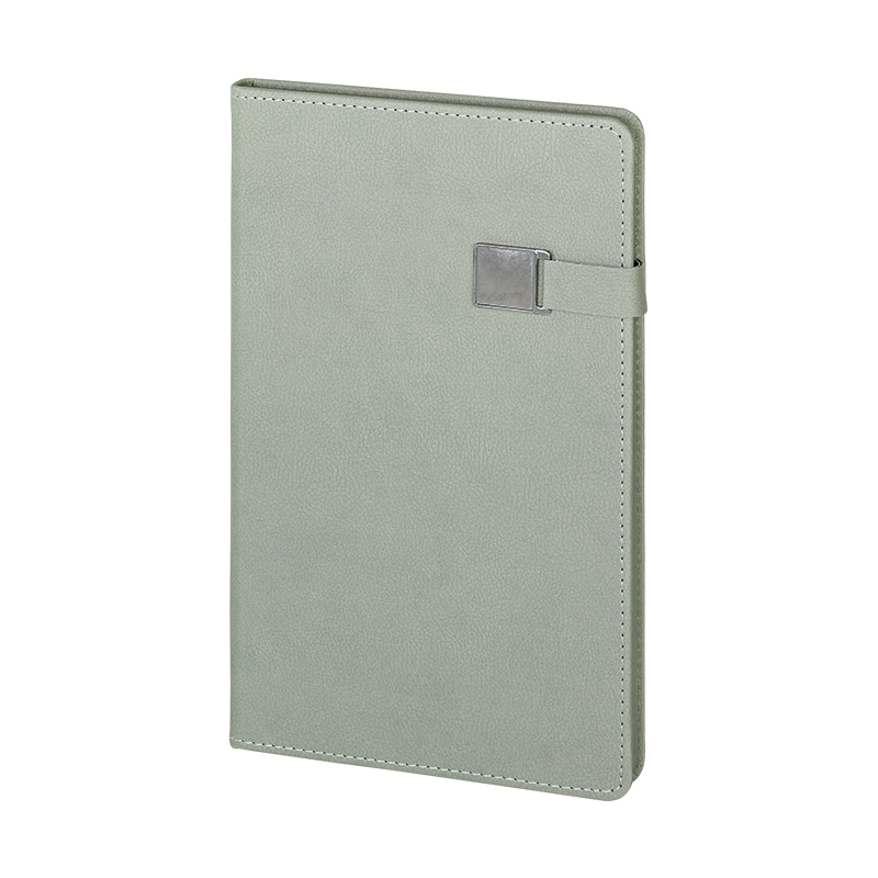2660 Gri 15 x 21 Termo Deri̇ Defter - Sadıç Promosyon