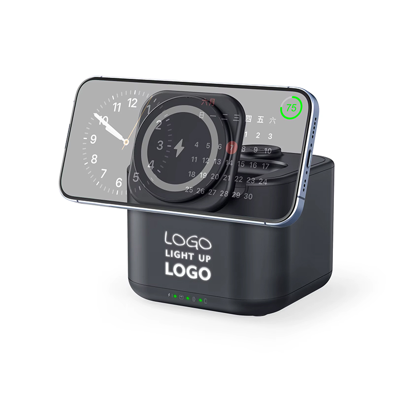 Ucuz Toptan Promosyon 4260 Siyah Wireless Şarj & Hoparlör Modeli - 6