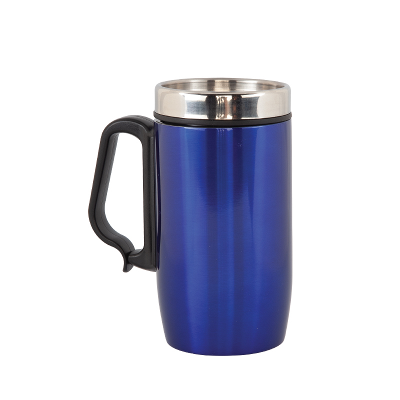 5304 Mavi Çelik Kupa / 240 ml - Sadıç Promosyon
