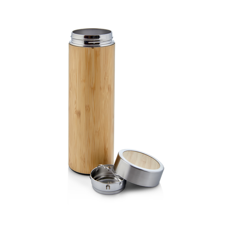5316 Bambu Bambu Çelik Termos / 500 ml - Sadıç Promosyon