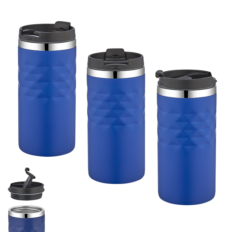 5340 Mavi Çelik Kupa / 300 ml - Sadıç Promosyon