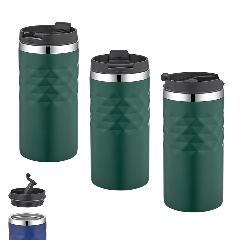 5340 Yeşil Çelik Kupa / 300 ml - Sadıç Promosyon