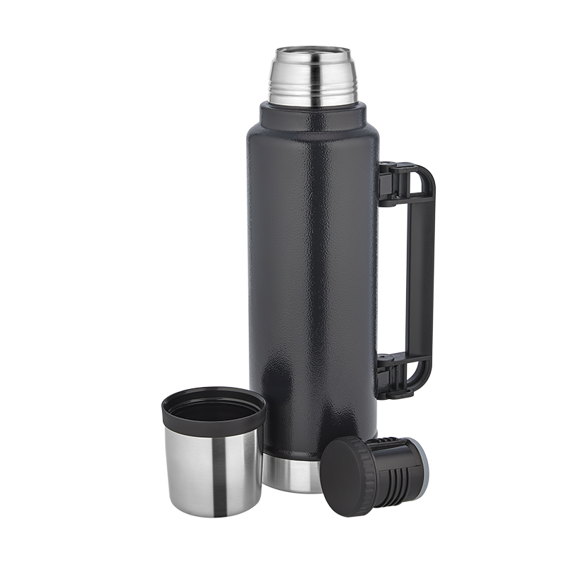 5341 Siyah Çelik Termos / 1450 ml - Sadıç Promosyon