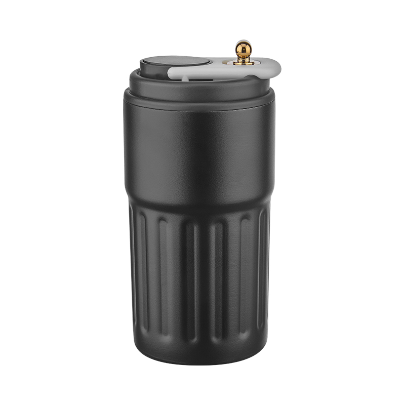 5351 Siyah Çelik Termos / 440 ml - Sadıç Promosyon