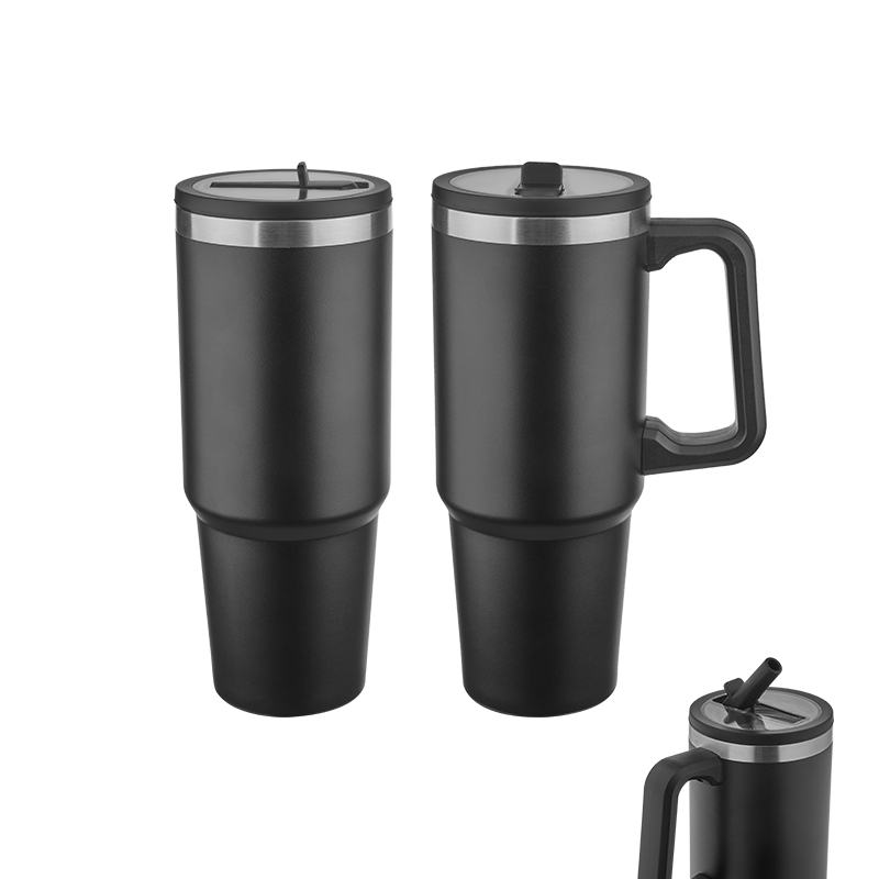 Ucuz Toptan Promosyon 5352 Siyah Çelik Termos / 900 ml Modeli - 4