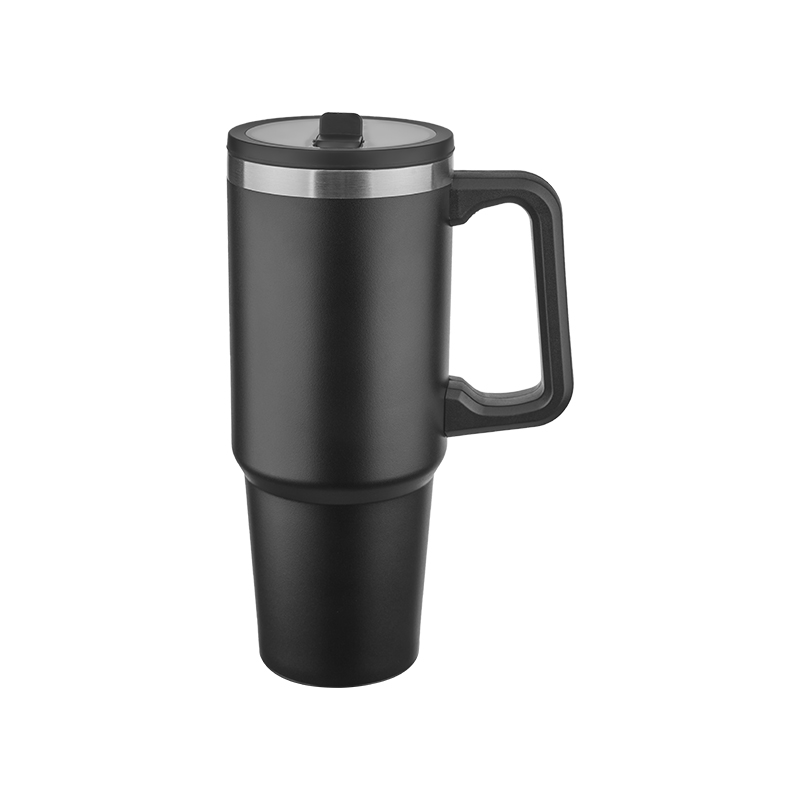 Ucuz Toptan Promosyon 5352 Siyah Çelik Termos / 900 ml Modeli - 6