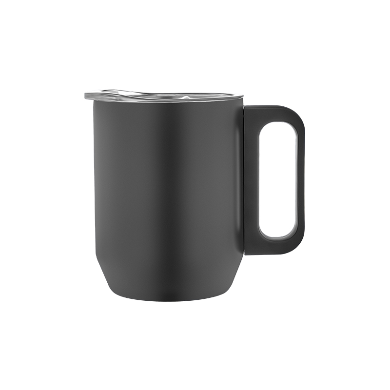 5354 Siyah Çelik Kupa / 350 ml - Sadıç Promosyon