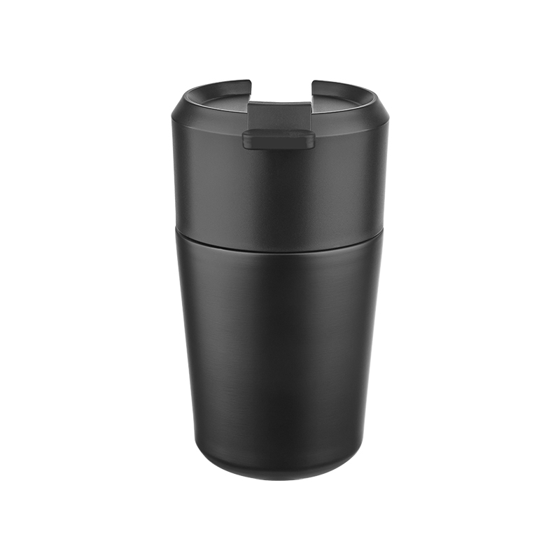 5355 Siyah Çelik Termos / 380 ml - Sadıç Promosyon