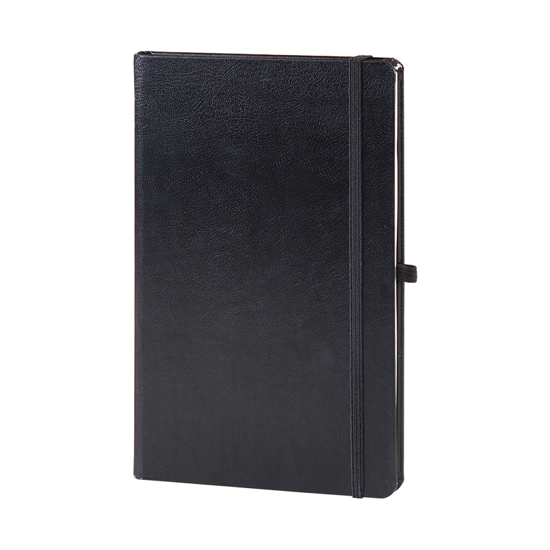 918 Siyah-112 Yaprak 13 x 21 Cilt Bezi Defter (Ivory Kağıt) - Sadıç Promosyon