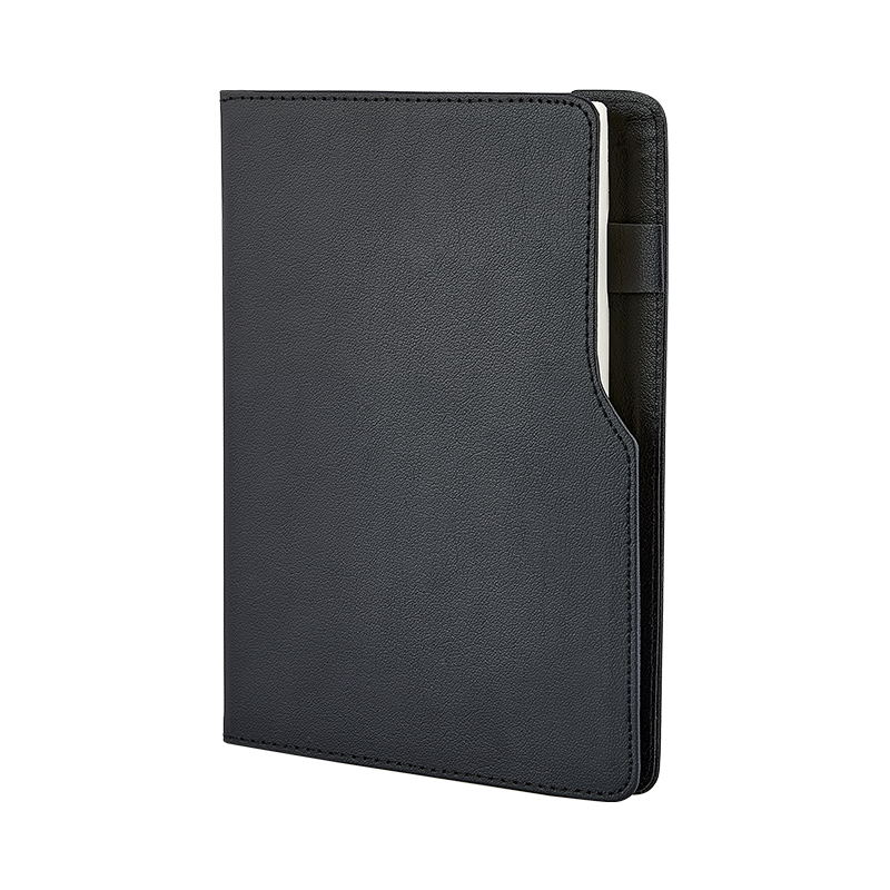 941-HOLMEN Siyah 15 x 21 Termo Deri̇ Defter (Holmen Ki̇tap Kağıdı) - Sadıç Promosyon