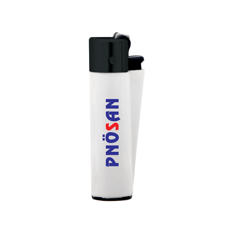 CP12R Beyaz Clipper Pocket Si̇boplu Çakmak - Sadıç Promosyon