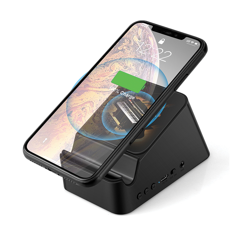 Ucuz Toptan Promosyon SP-4100 Siyah Bluetooth Standlı Hoparlör Modeli - 3
