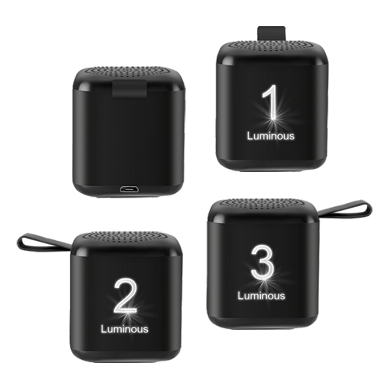 Ucuz Toptan Promosyon SP-4101 Siyah Bluetooth Hoparlör Modeli - 6
