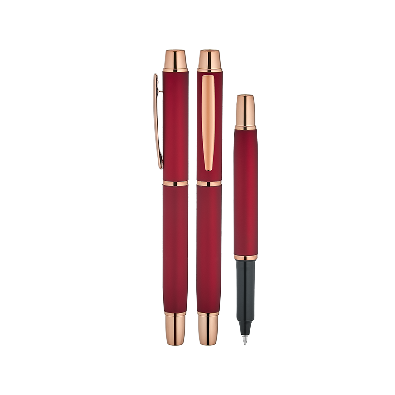 1256-R Kırmızı Metal Roller Kalem - Sadıç Promosyon