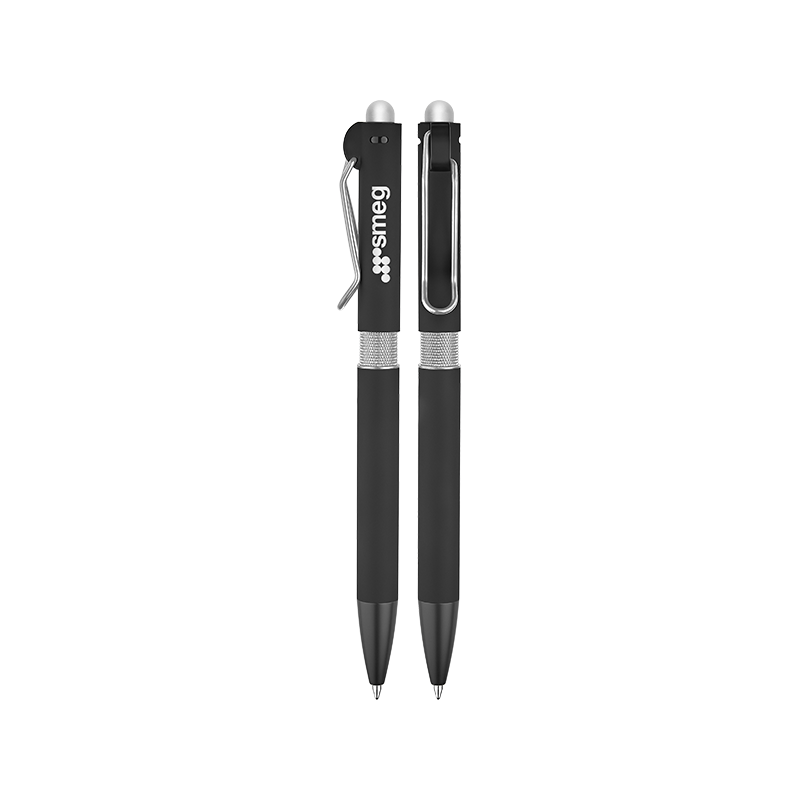 1360 Silver Metal Tükenmez Touchpen Kalem - Sadıç Promosyon
