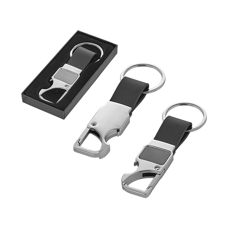 Toptan Promosyon 2122 Metal Tek Taraflı Metal Suni Deri Anahtarlık Modelleri