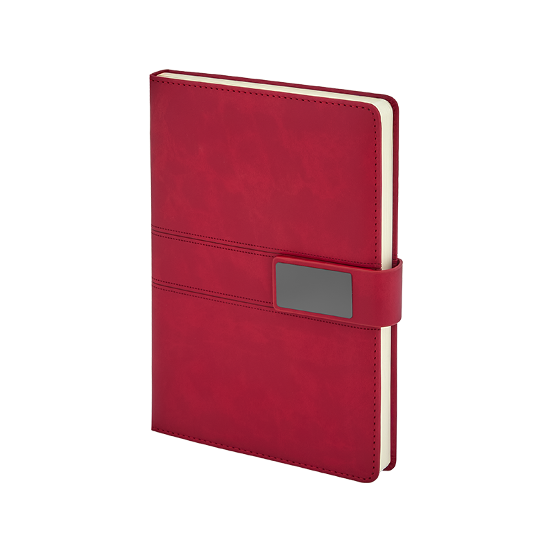 Toptan Promosyon 2441 Kırmızı 15 x 21 Termo Deri Defter Modelleri