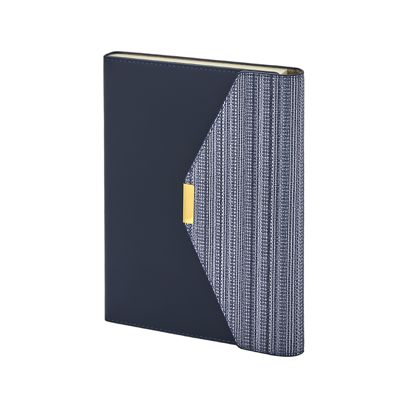2442 Lacivert 15 x 21 Termo Deri Defter - Sadıç Promosyon