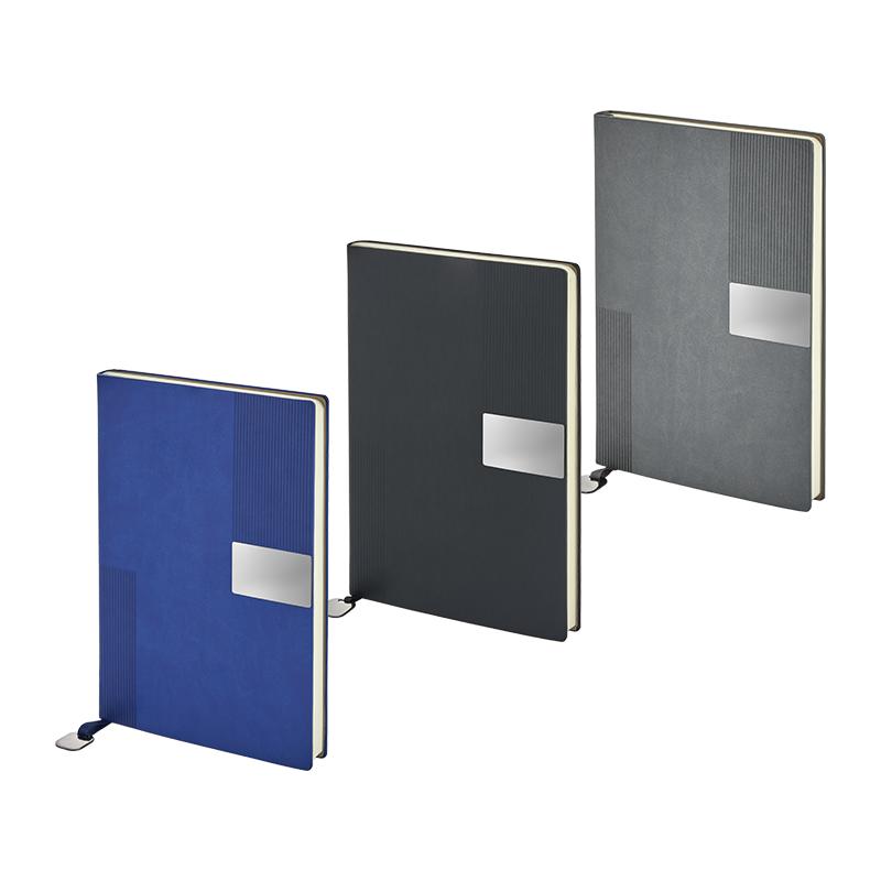 Ucuz Toptan Promosyon 2449 Gri 15 x 21 Termo Deri Defter Modeli - 2