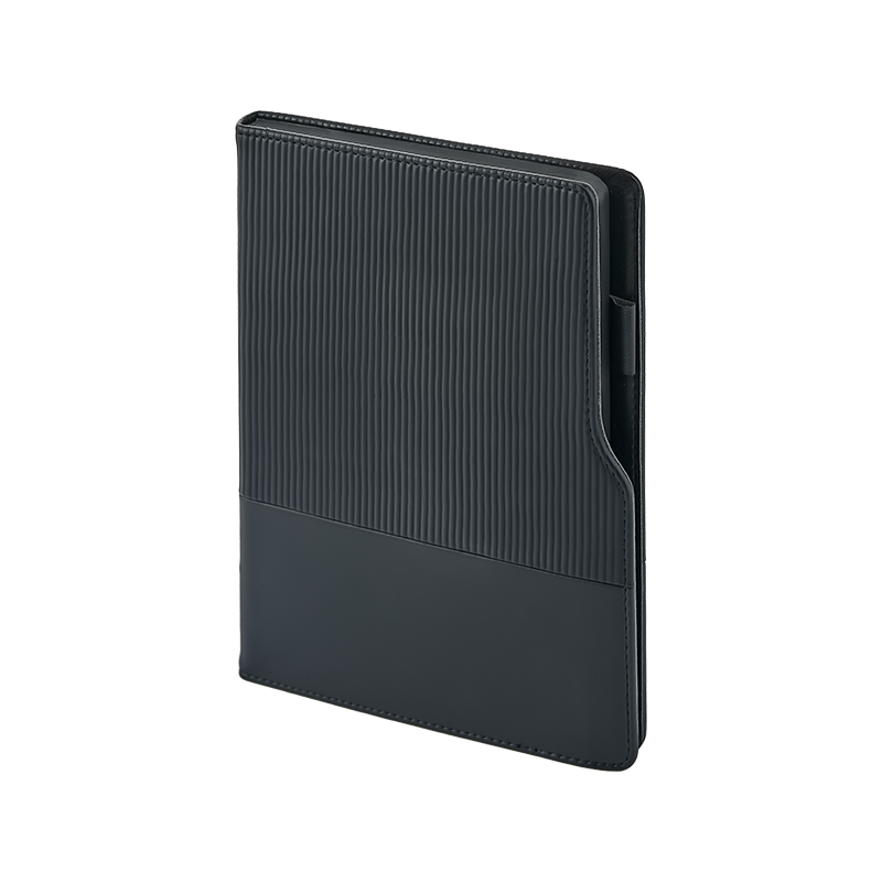 Toptan Promosyon 2450 Siyah 15 x 21 Termo Deri Defter Modelleri