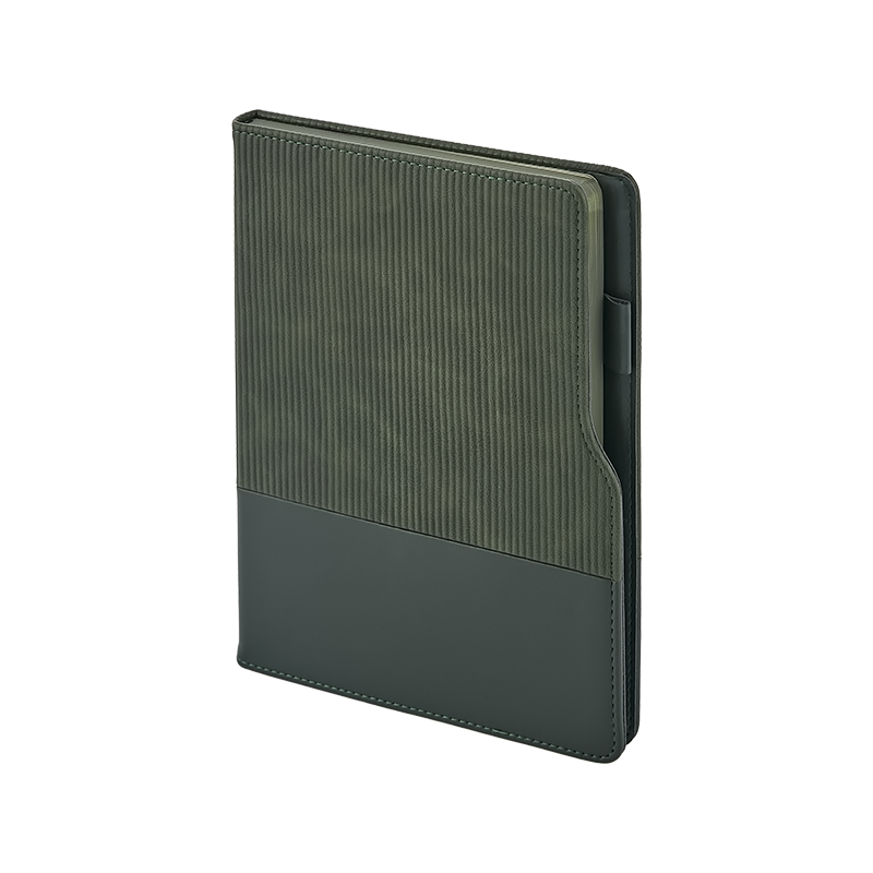 Toptan Promosyon 2450 Yeşil 15 x 21 Termo Deri Defter Modelleri