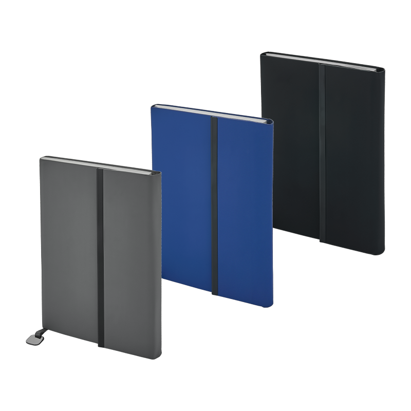 Ucuz Toptan Promosyon 2451 Gri 15 x 21 Termo Deri Defter Modeli - 2