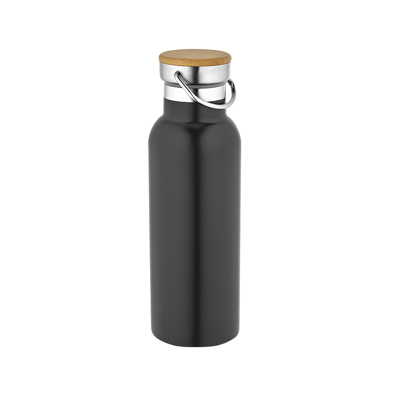 Ucuz Toptan Promosyon 5356 Siyah Çelik Termos / 500 ml Modeli - 2